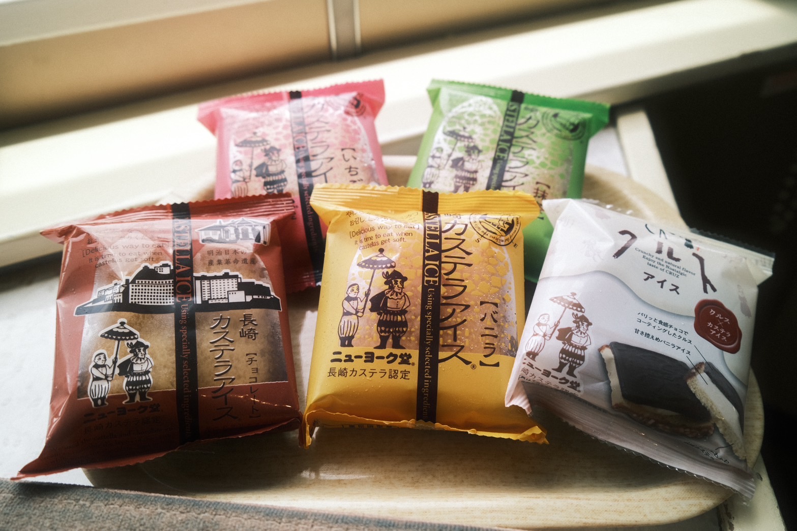 船内売店 長崎ニューヨーク堂 カステラアイス