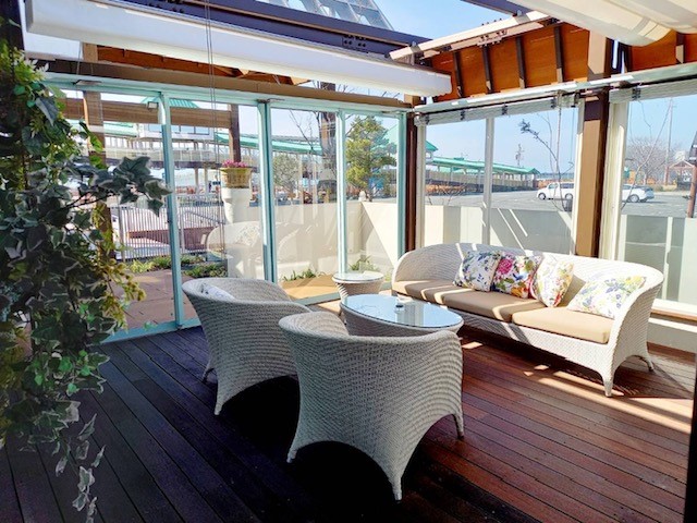【ベイサイド港カフェ】Open Terrace