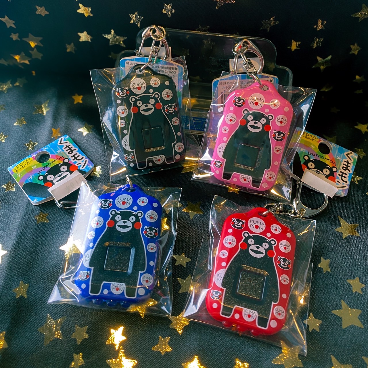 【船内売店】くまモンのLEDライトキーホルダー