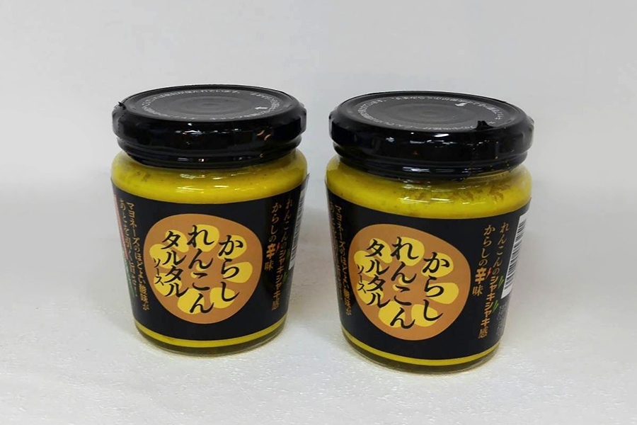 からしれんこんタルタルソース